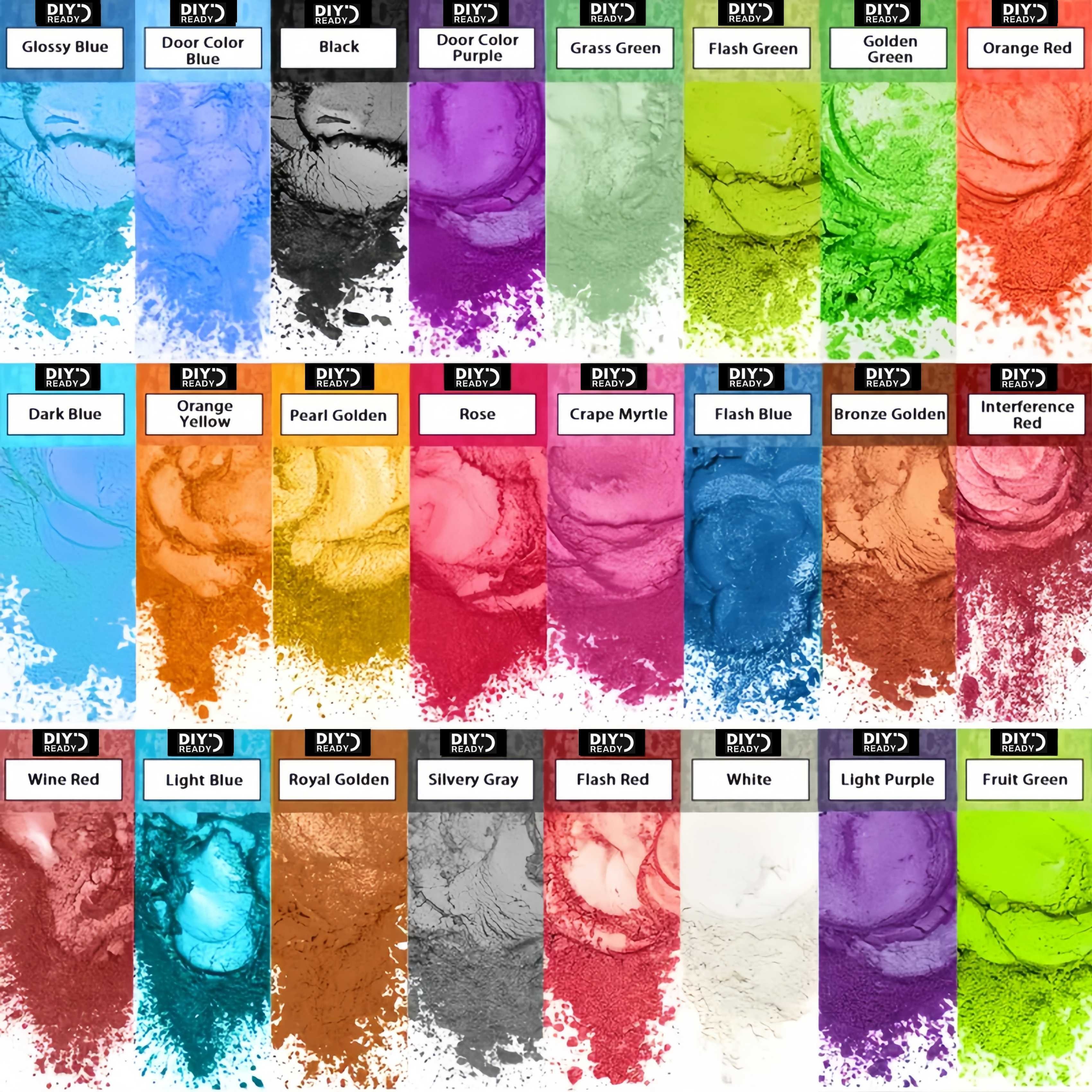 Candle Making Set - 24 Colors/8 Colors 5g 0.18oz Pearlescent