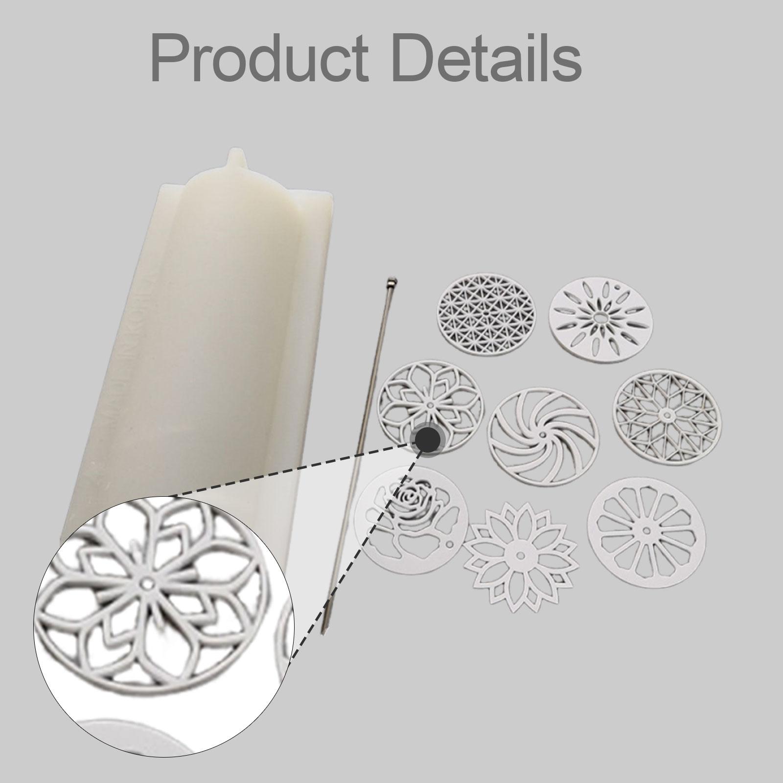 Candle Making Youtube - Soap Kaleidoscope Pull through Form Tool