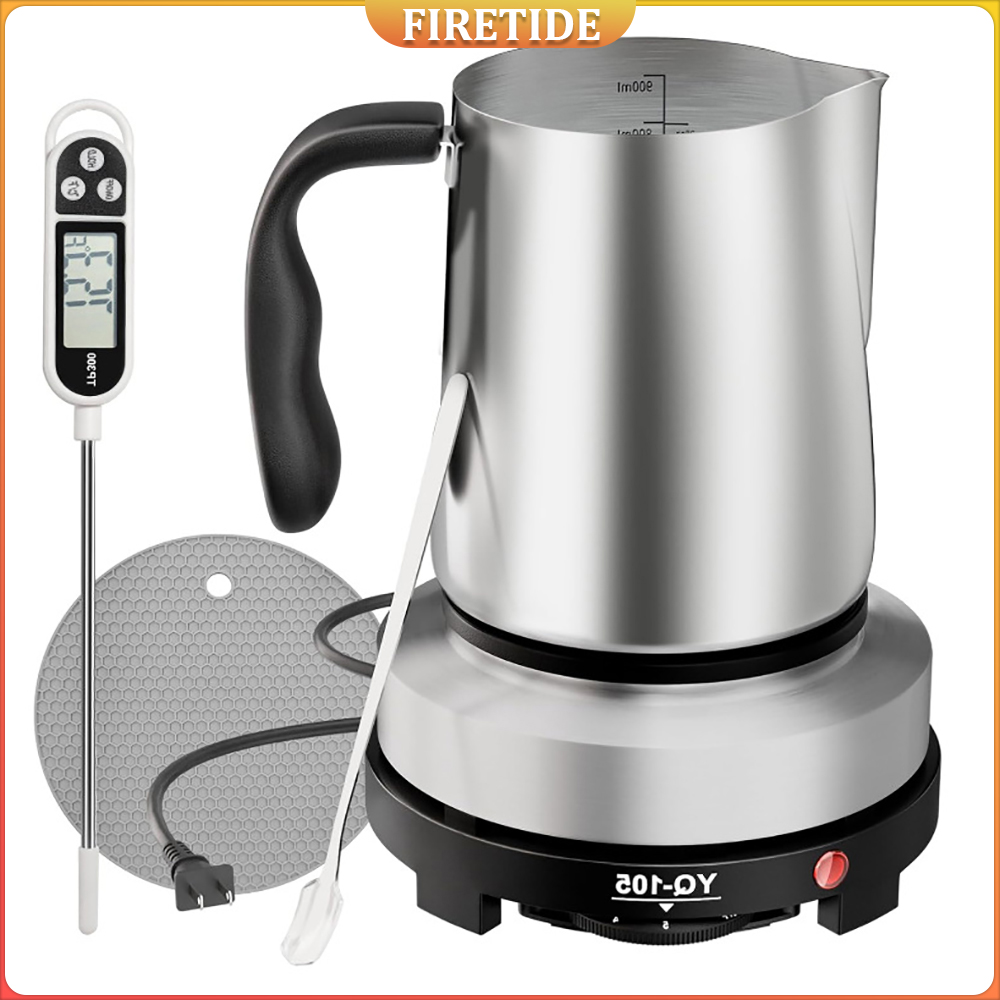 Candle Making Set - Candle Making Circular Heater Base Stainless