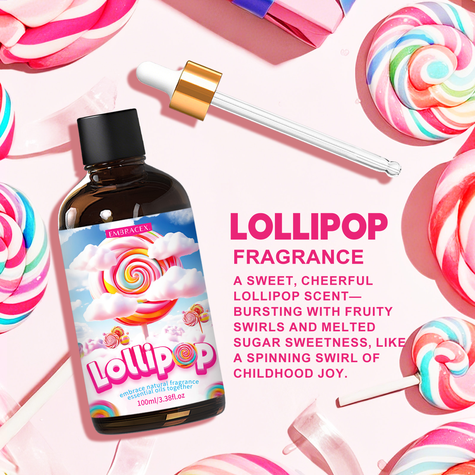 100ml Lollipop Essential Oil F - Candle Making Oil Scents review and price
