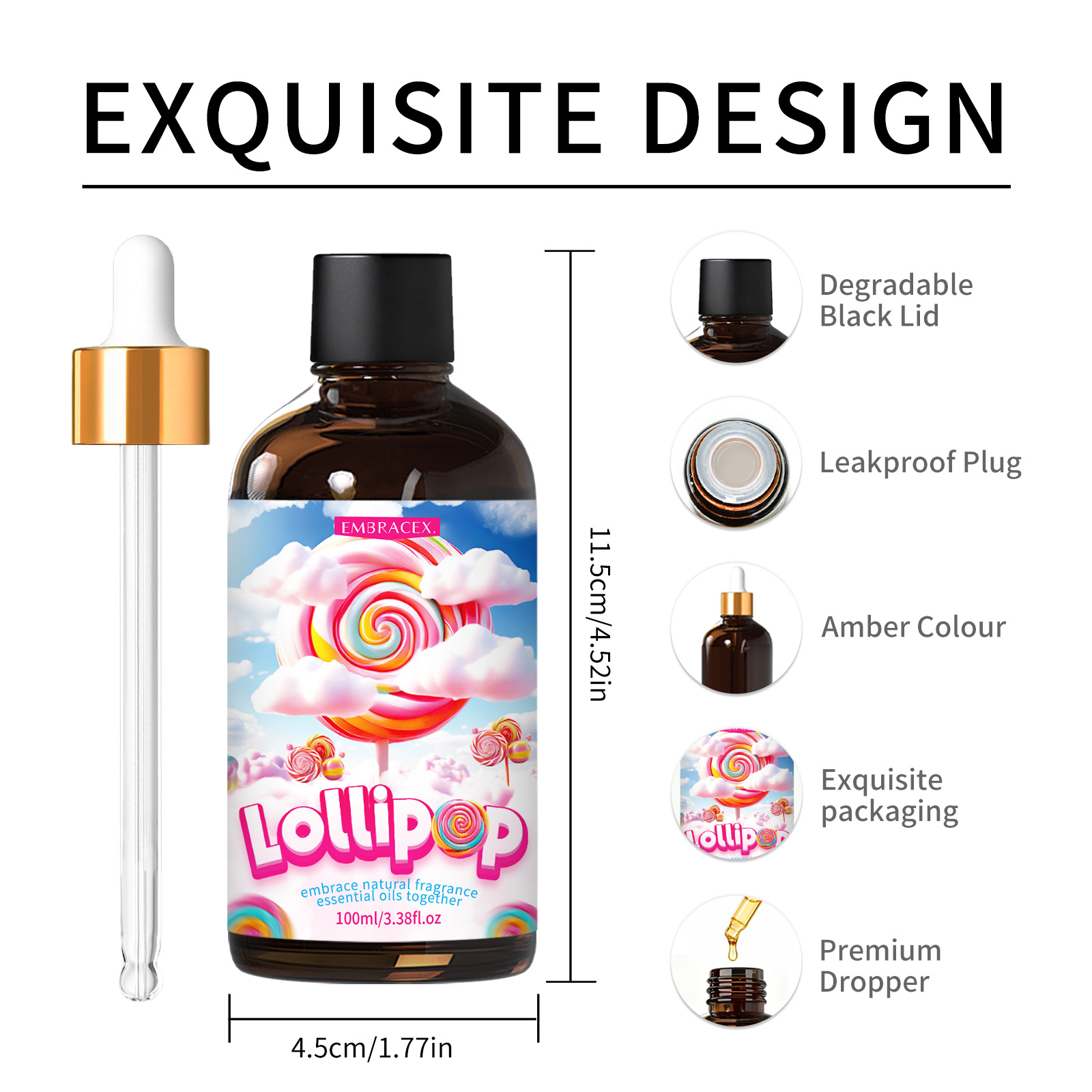 100ml Lollipop Essential Oil F - Candle Making Oil Scents review and price