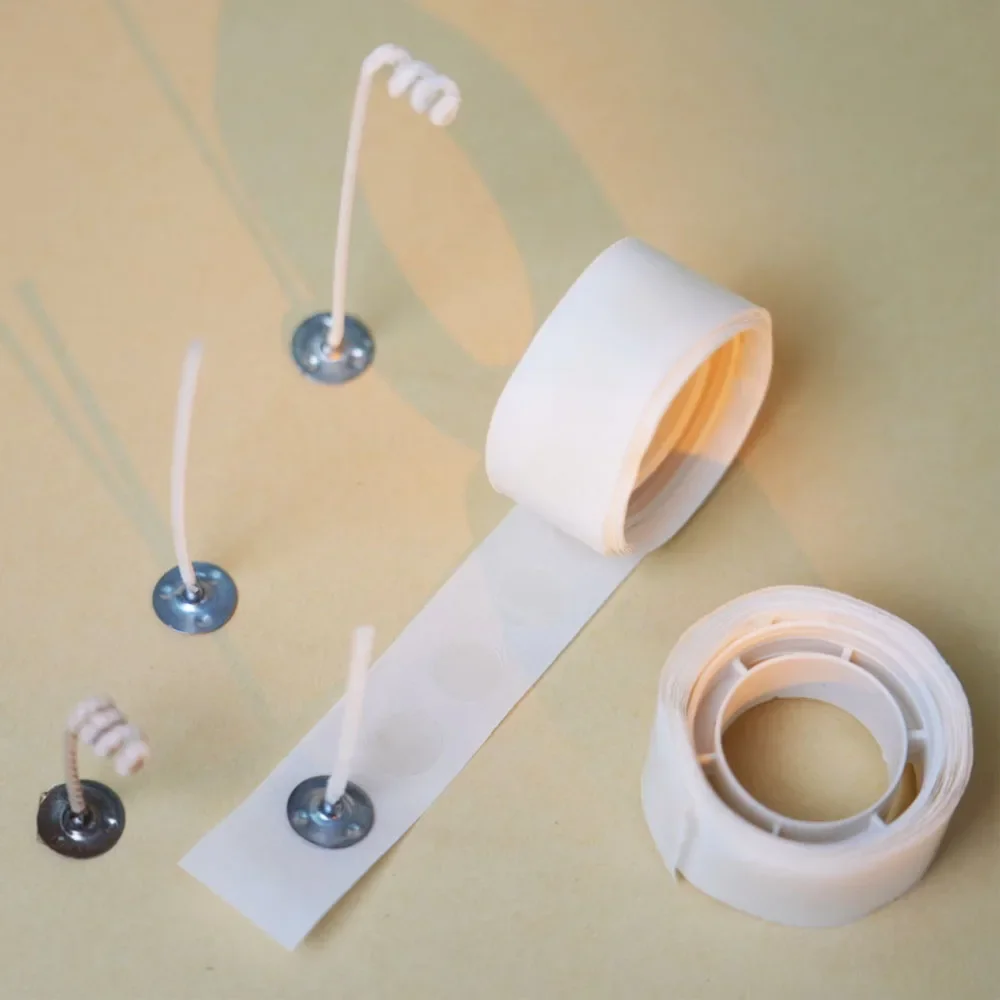 100 Dots/Roll Candle Wick Stic - Candle Making Wicks review and price