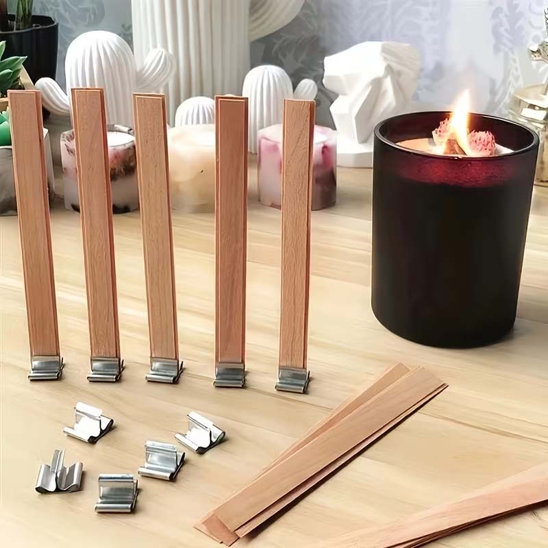 20pcs Wooden Candle Wicks with - Candle Making Wicks review and price