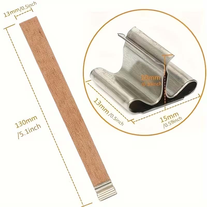 20pcs Wooden Candle Wicks with - Candle Making Wicks review and price