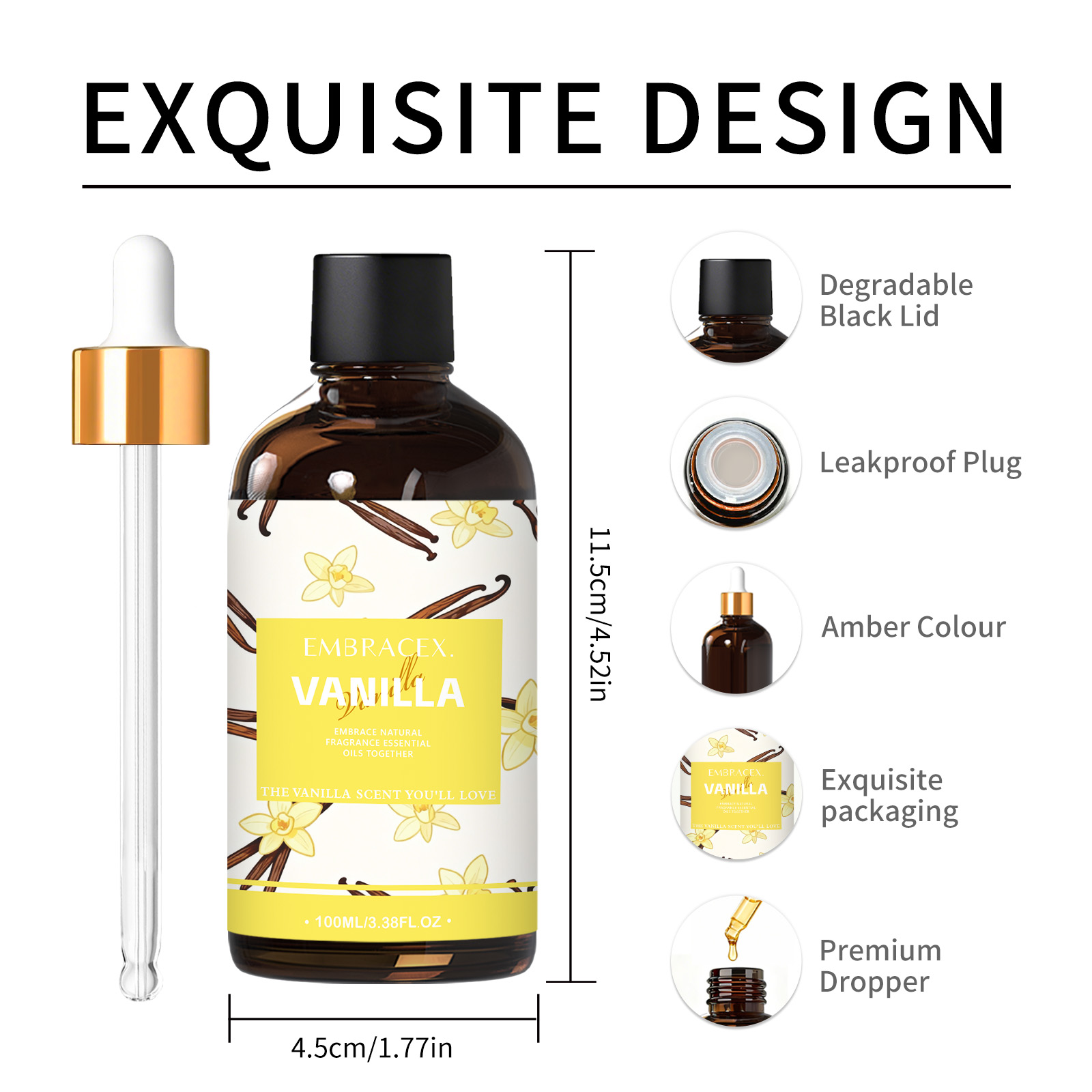100ml Vanilla Essential Oil Bo - Candle Making Oil Scents review and price