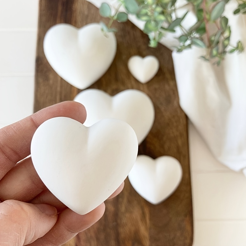 5pcs Heart-Shaped Gypsum Candl - Candle Making Set review and price