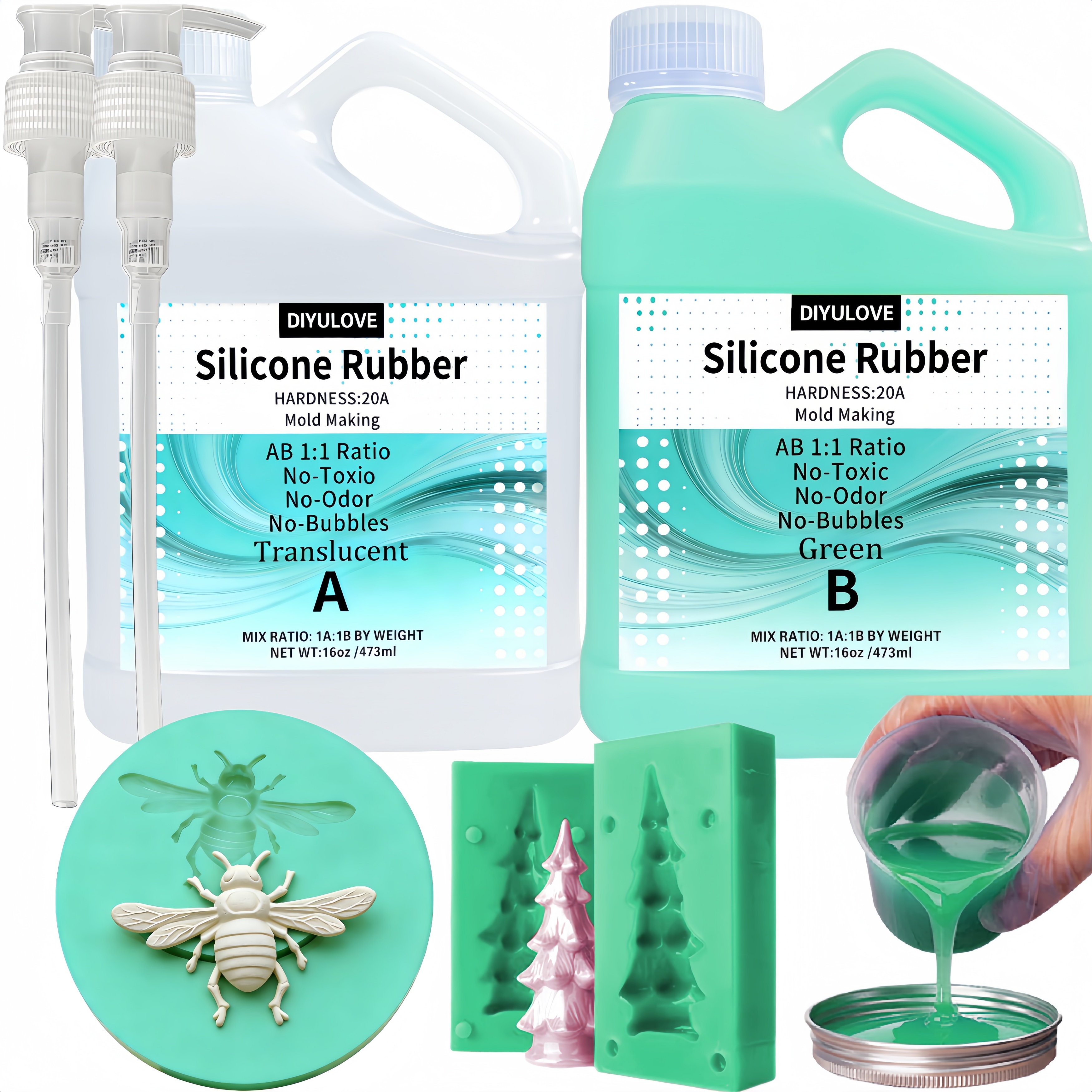 Super Elastic 15A Liquid Silic - Candle Making Set review and price