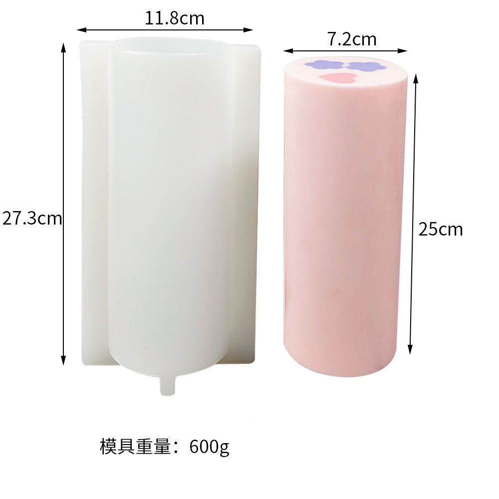 Big Cylinder Handmade Soap Mou - Candle Making Youtube review and price
