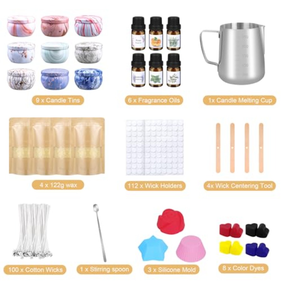 Candle Making Kits for Adults, - Candle Making Oil Scents review and price