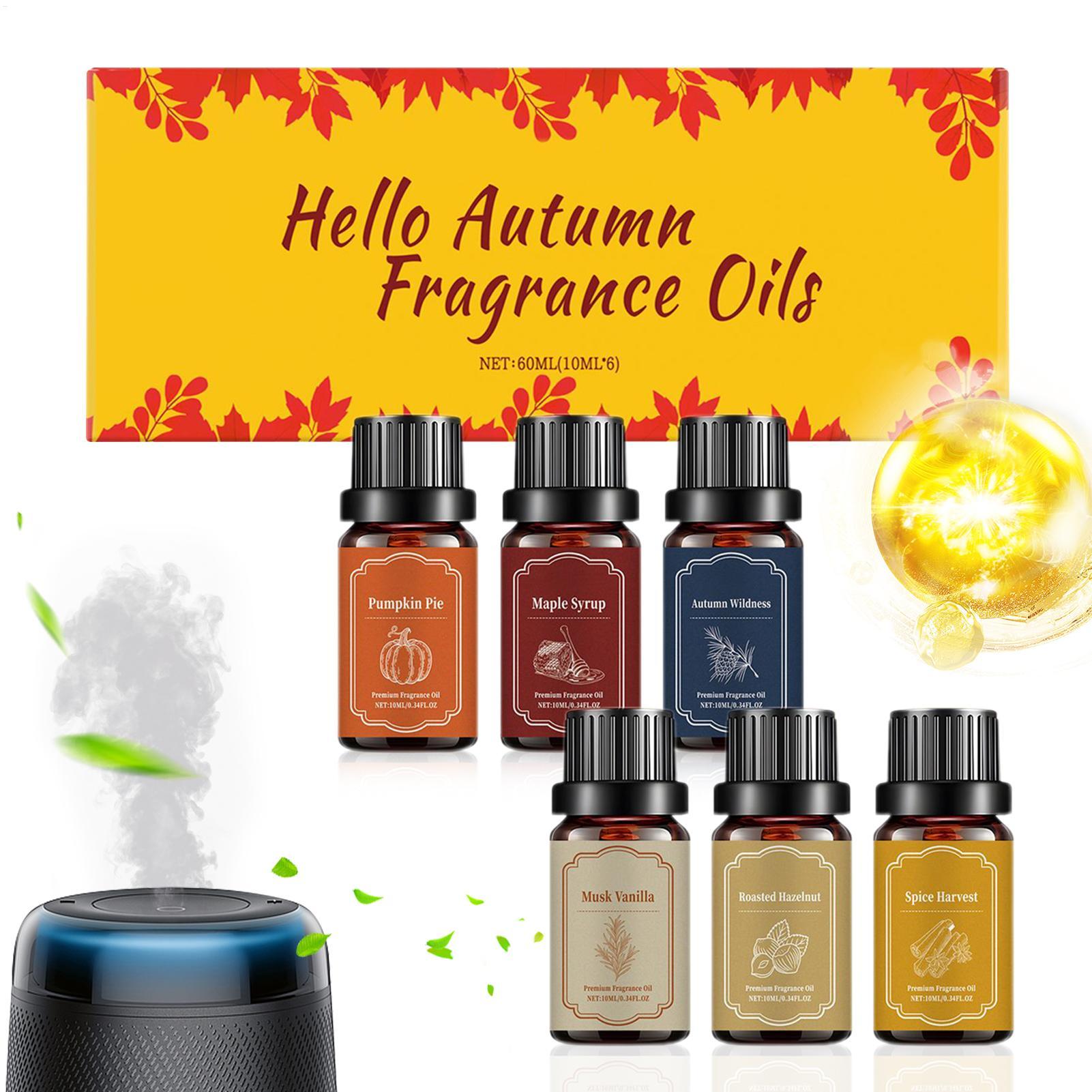 6pcs Fall Scented Diffuser Oil - Candle Making Oil Scents review and price