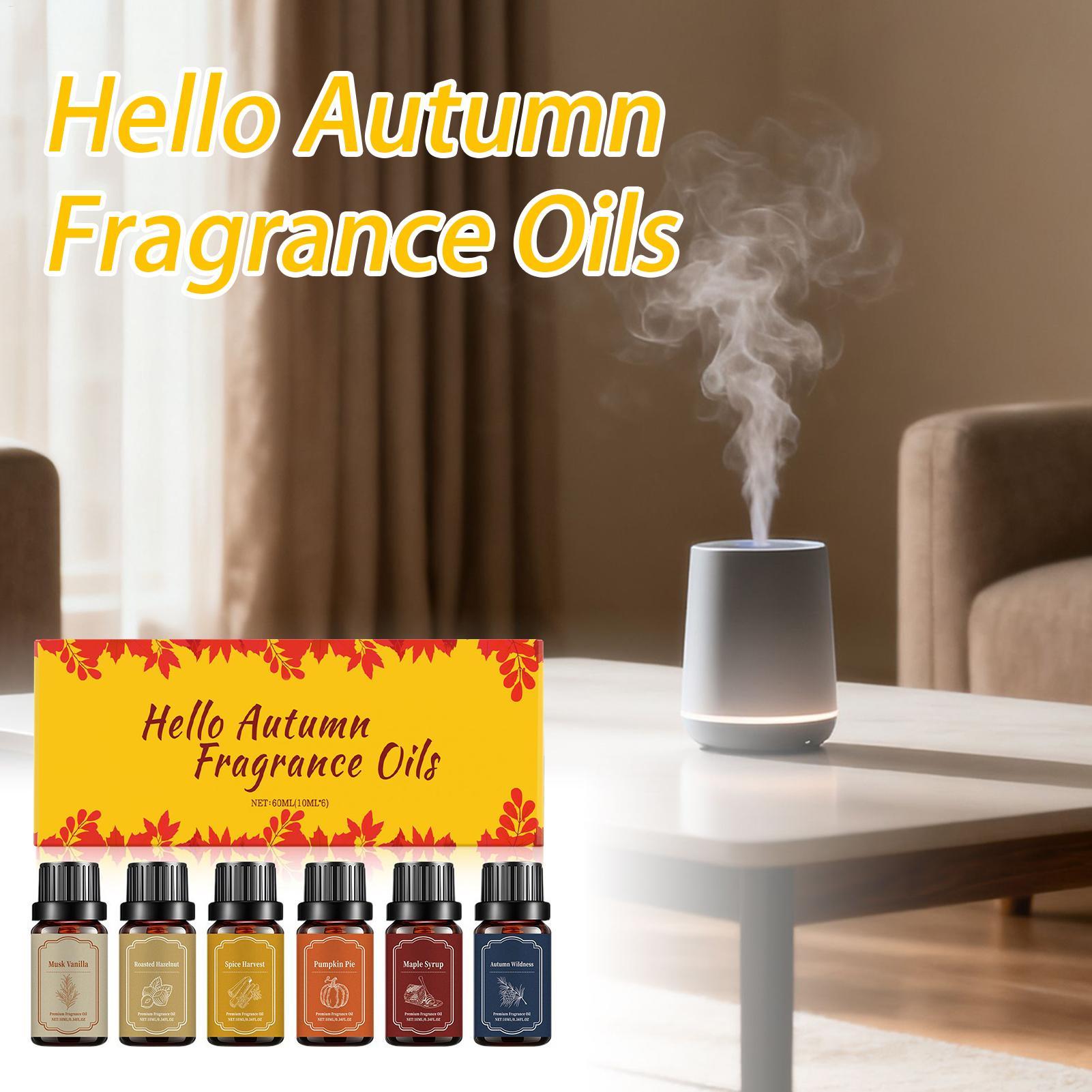 6pcs Fall Scented Diffuser Oil - Candle Making Oil Scents review and price