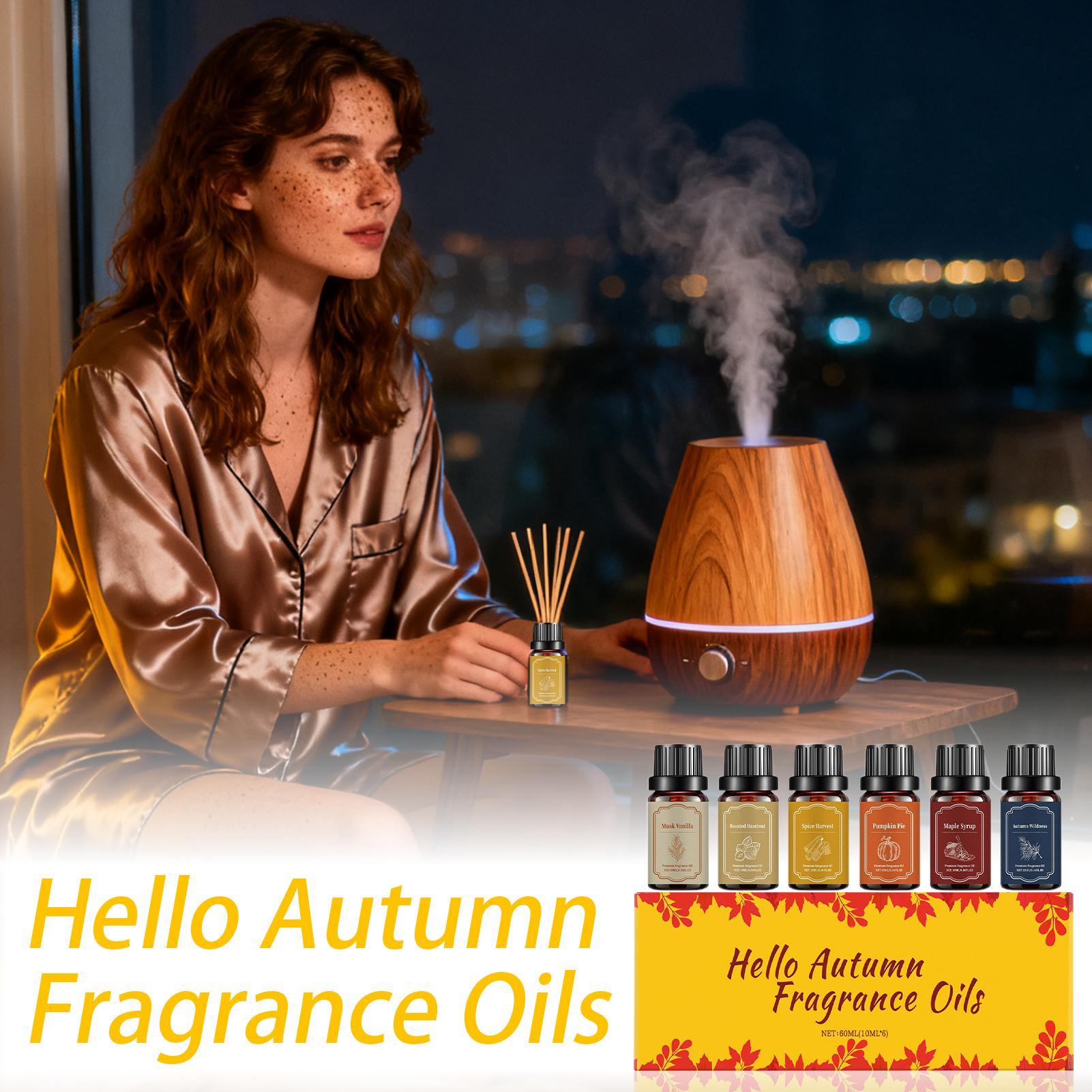 6pcs Fall Scented Diffuser Oil - Candle Making Oil Scents review and price