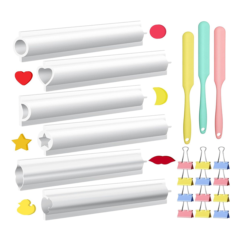 6 Piece Long Tube Silicone Mol - Candle Making Youtube review and price