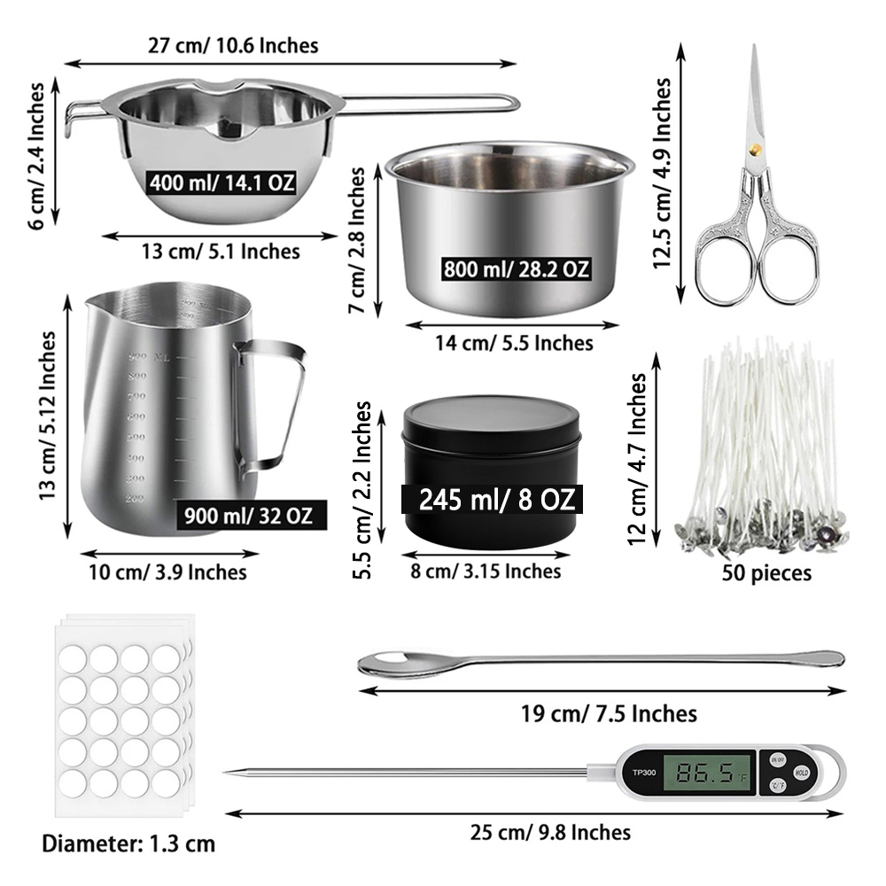 Glintmos DIY Candle Making Kit - Candle Making Set review and price
