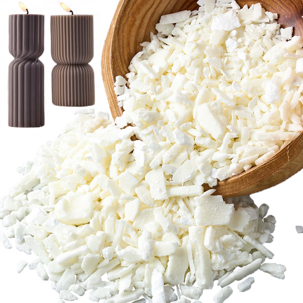 1 Pounds Pure White Soy Wax Fo - Candle Making Set review and price