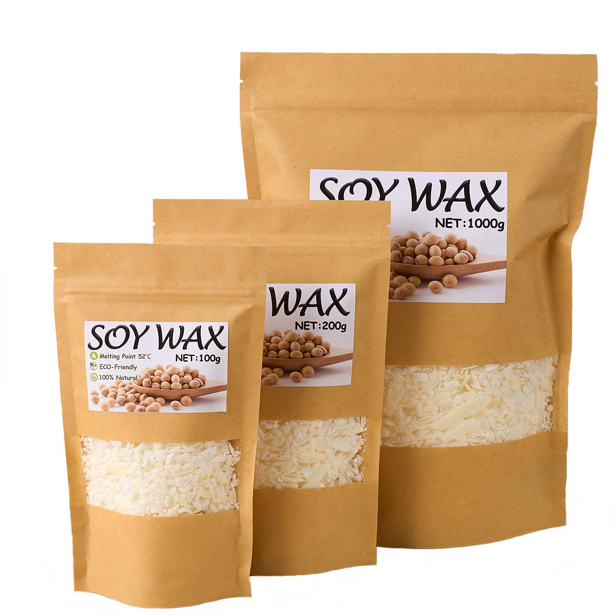 1 Pounds Pure White Soy Wax Fo - Candle Making Set review and price