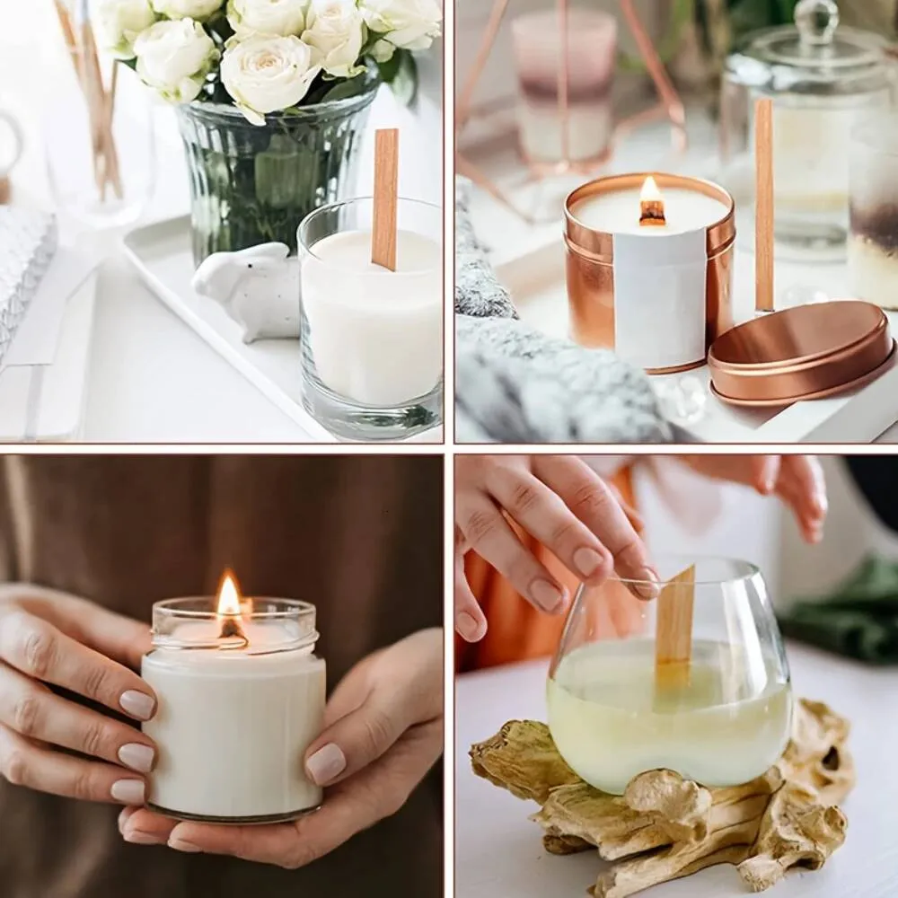 30pcs Candle Wooden Wick 30pcs - Candle Making Wicks review and price