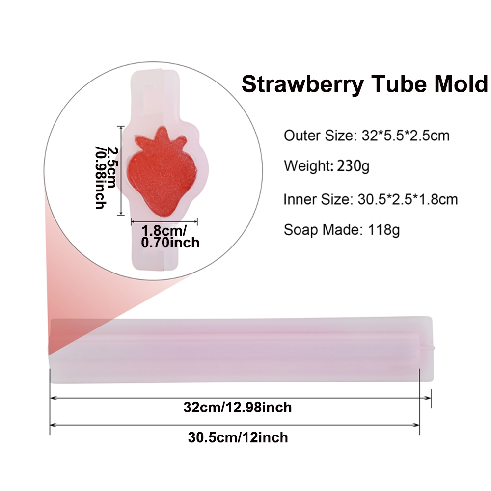 Silicone Tube Mold Star Heart  - Candle Making Youtube review and price