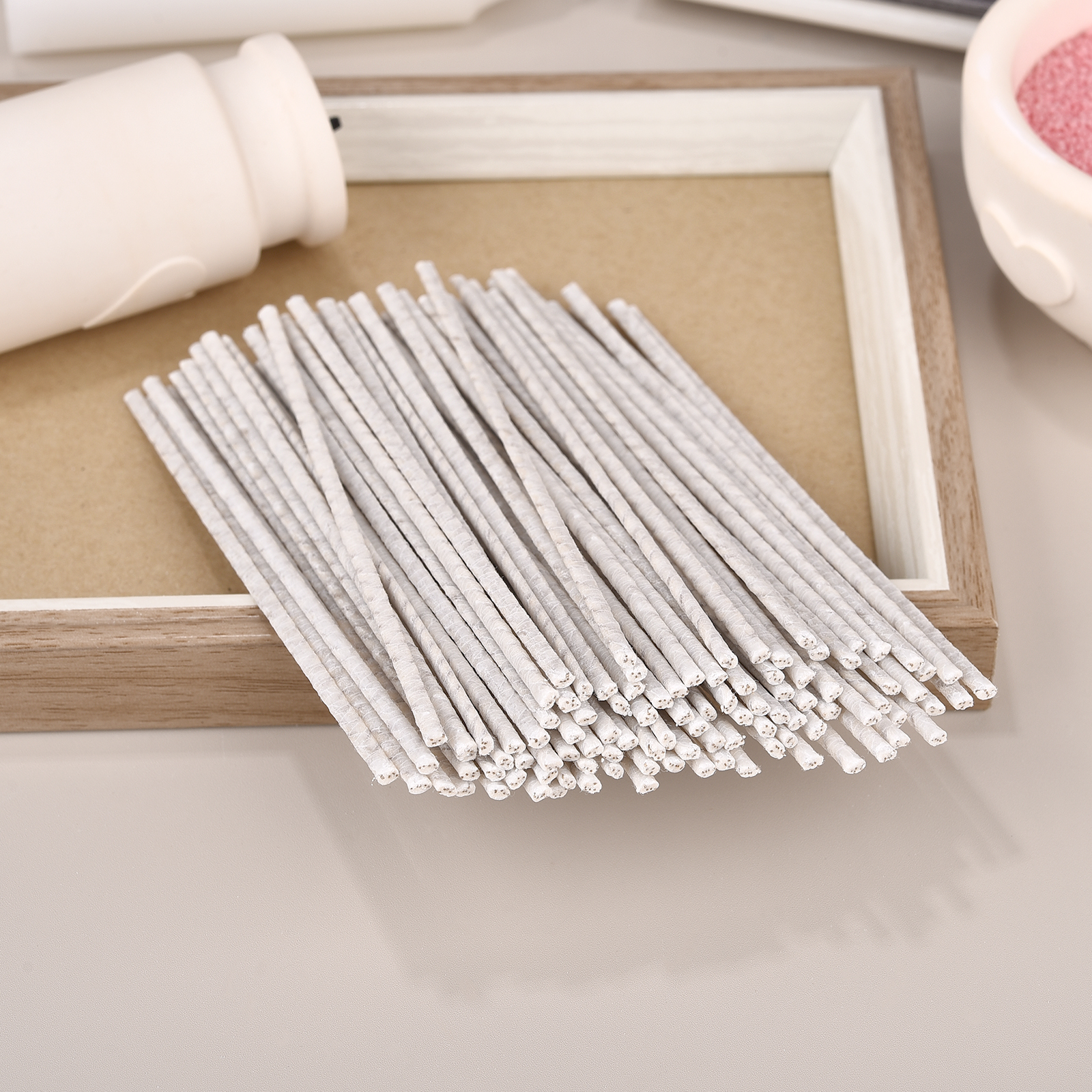 100Pcs 6/10/15/20Cm Waxed Cott - Candle Making Wicks review and price