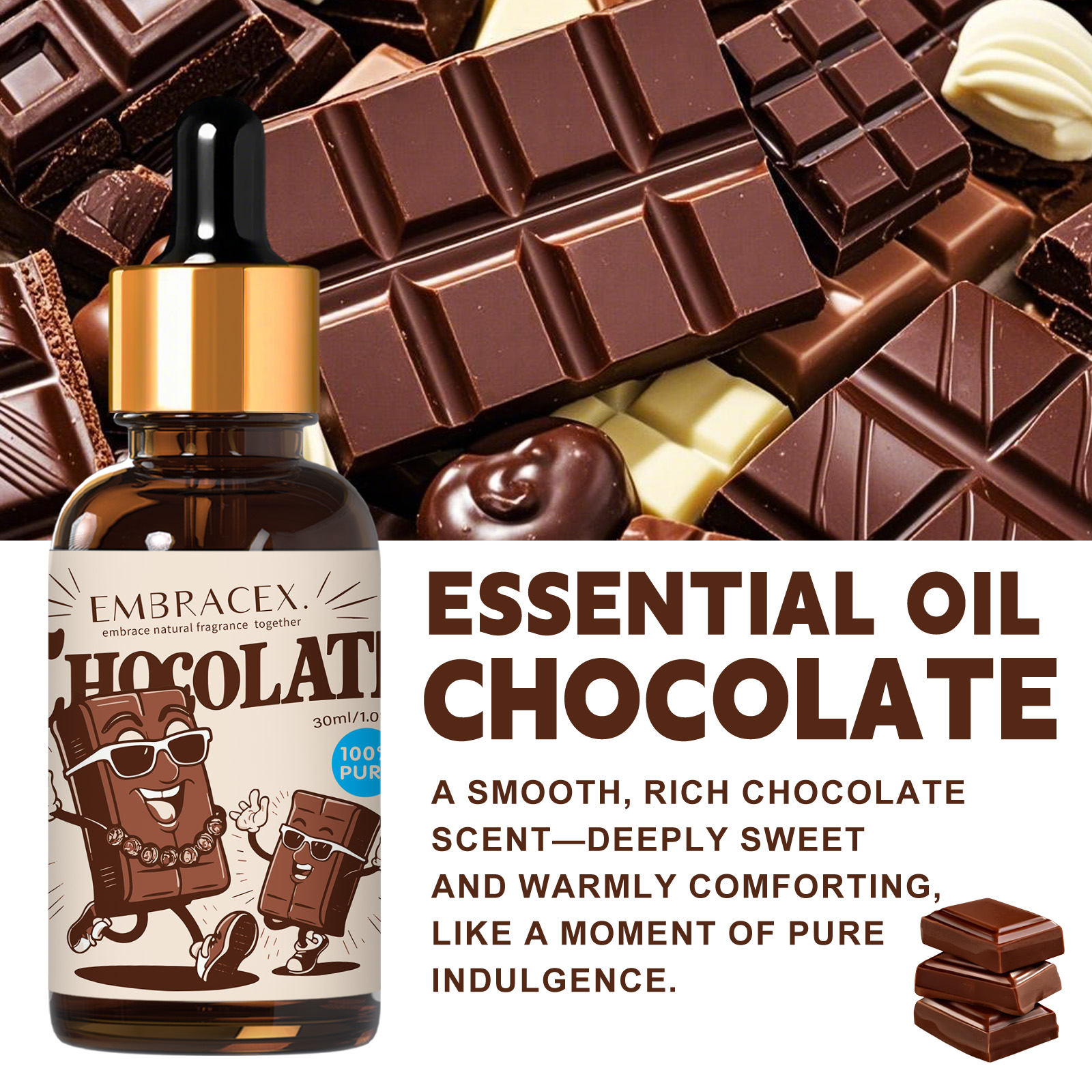 30mlChocolate Essential Oil  C - Candle Making Oil Scents review and price