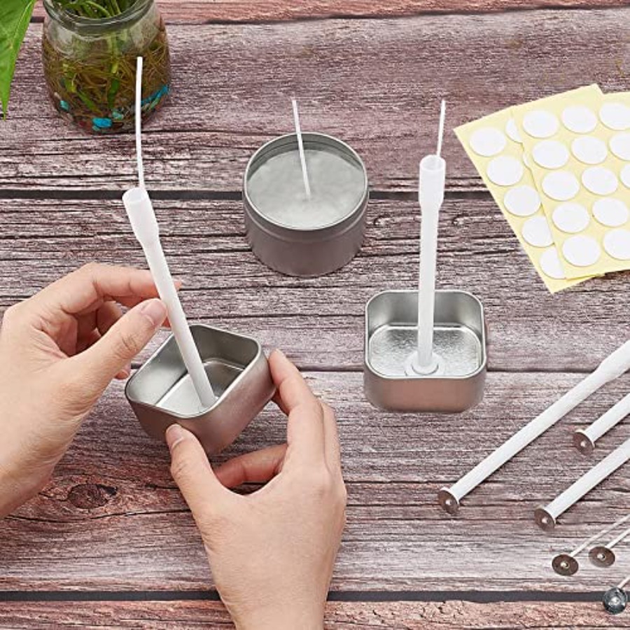15 Pcs Candle Wick Placing Tub - Candle Making Youtube review and price