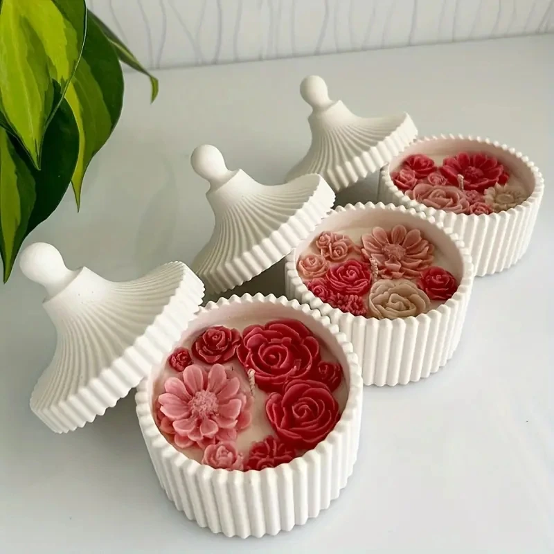 1 Set Silicone Candle Jar Mold - Candle Making Set review and price