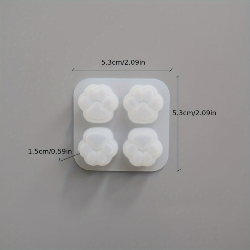 1Cat Paw Pattern Silicone Mold - Candle Making Set review and price
