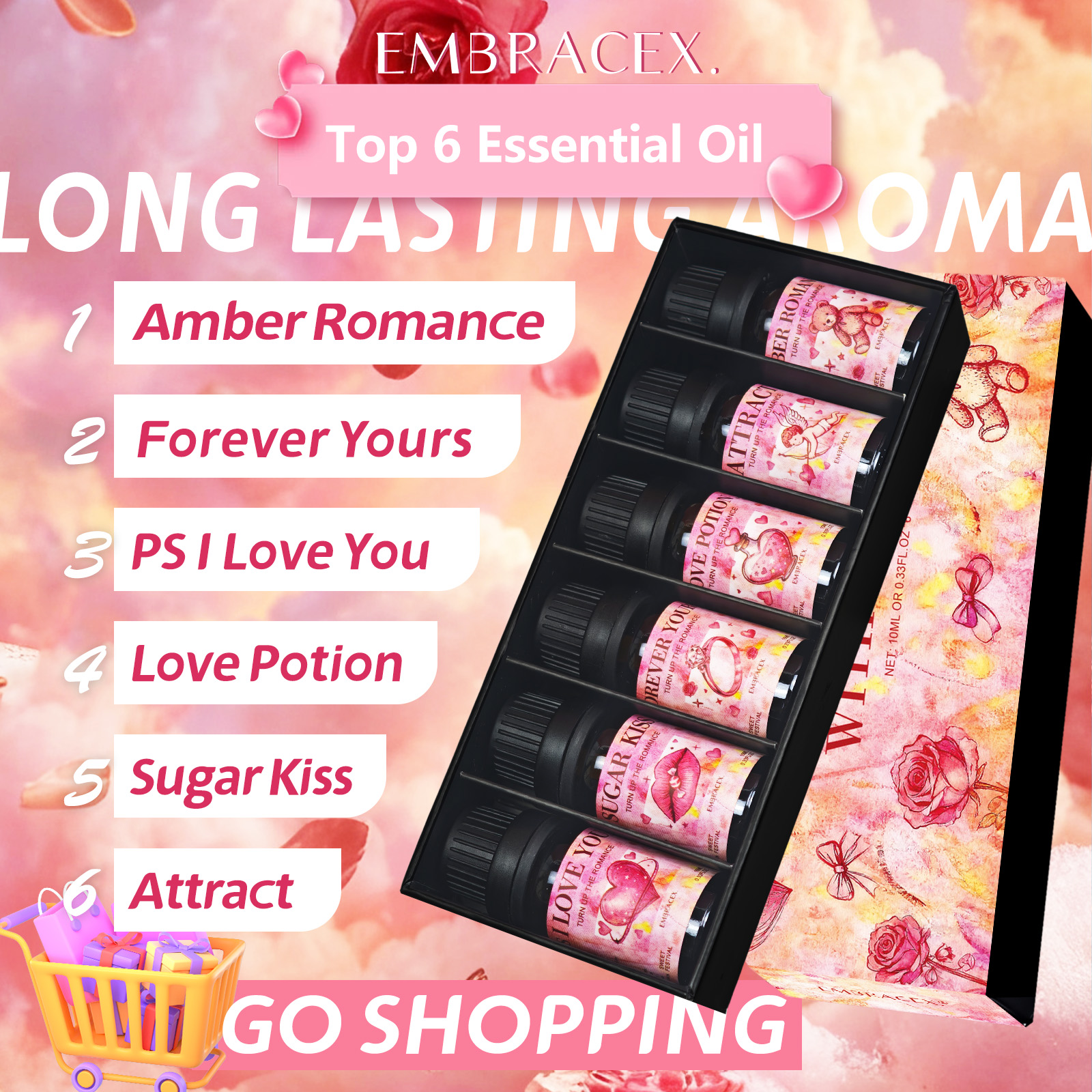 6PC/1PC 10ML With Love Essenti - Candle Making Oil Scents review and price