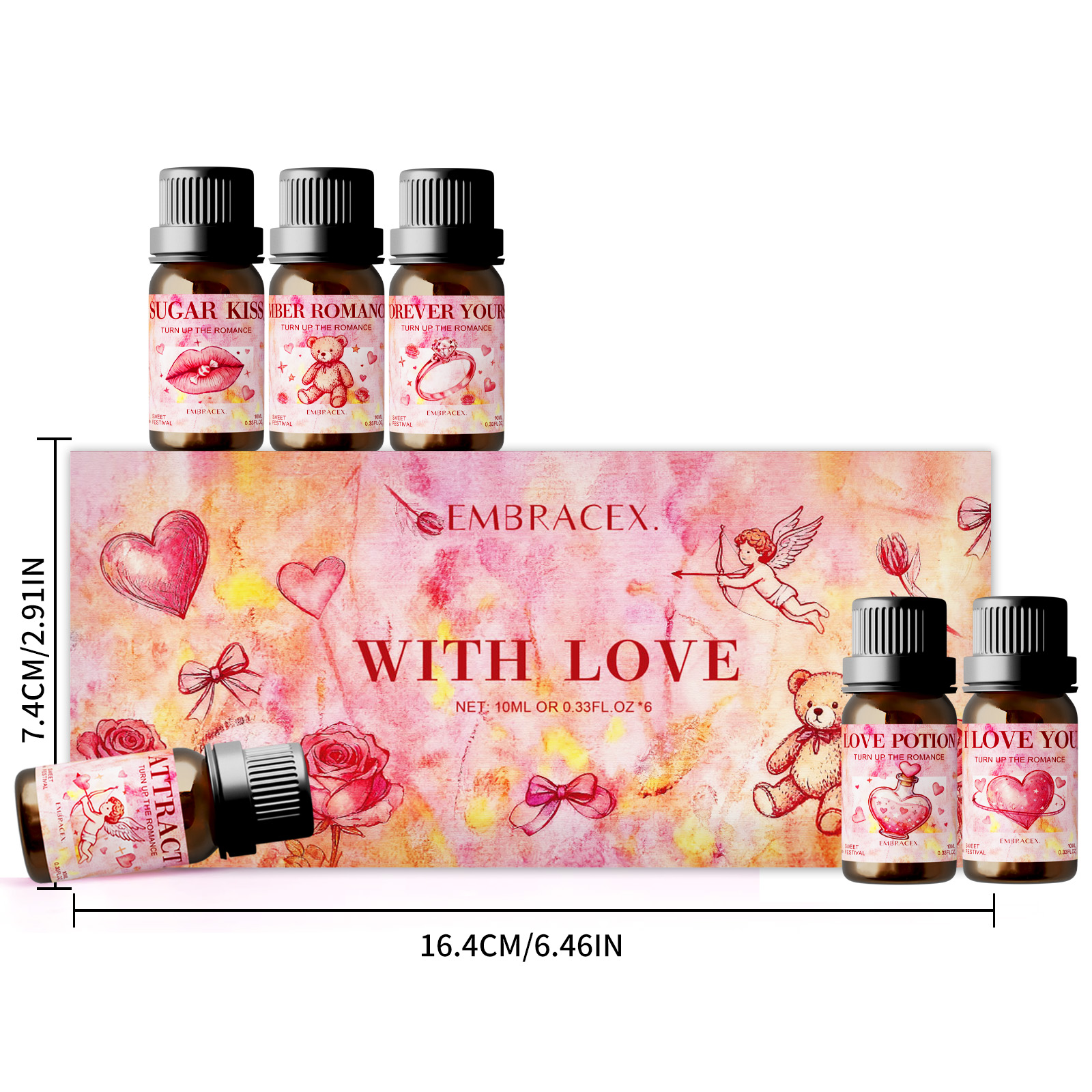 6PC/1PC 10ML With Love Essenti - Candle Making Oil Scents review and price
