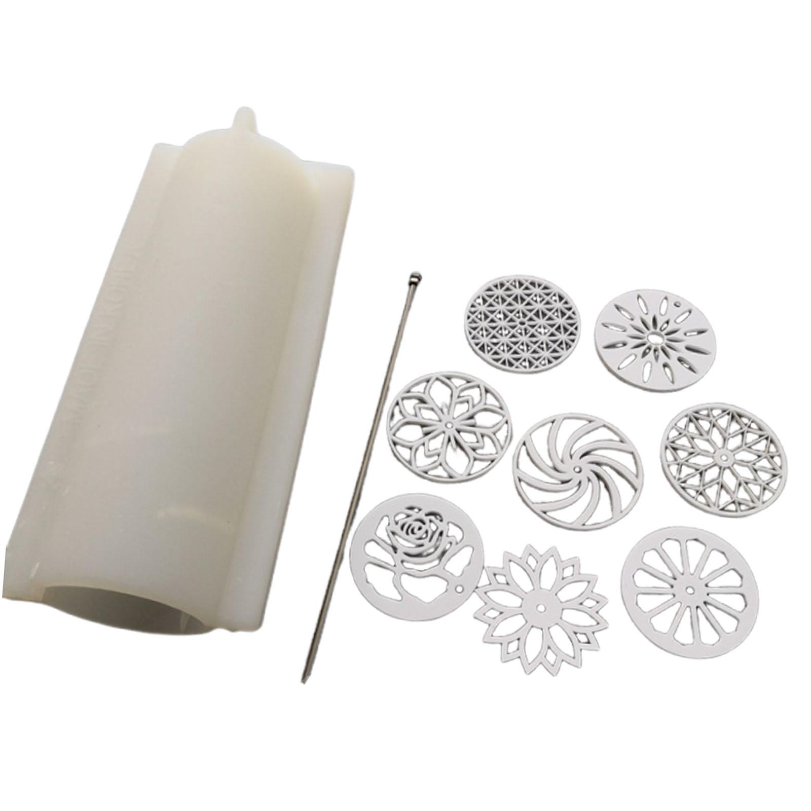 Silicone Tube Column Soap Form - Candle Making Youtube review and price