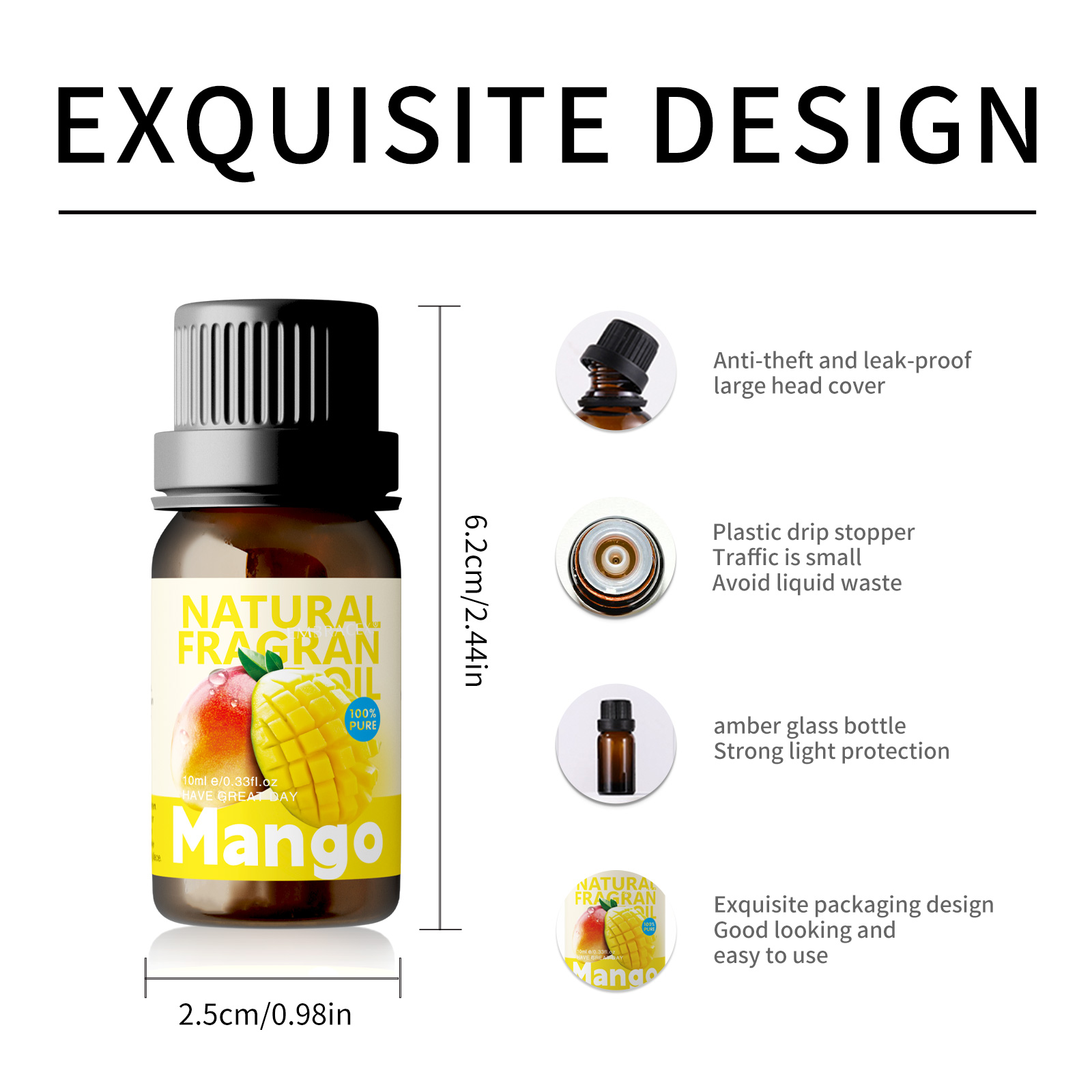10ml Mango Essential Oils Mang - Candle Making Oil Scents review and price