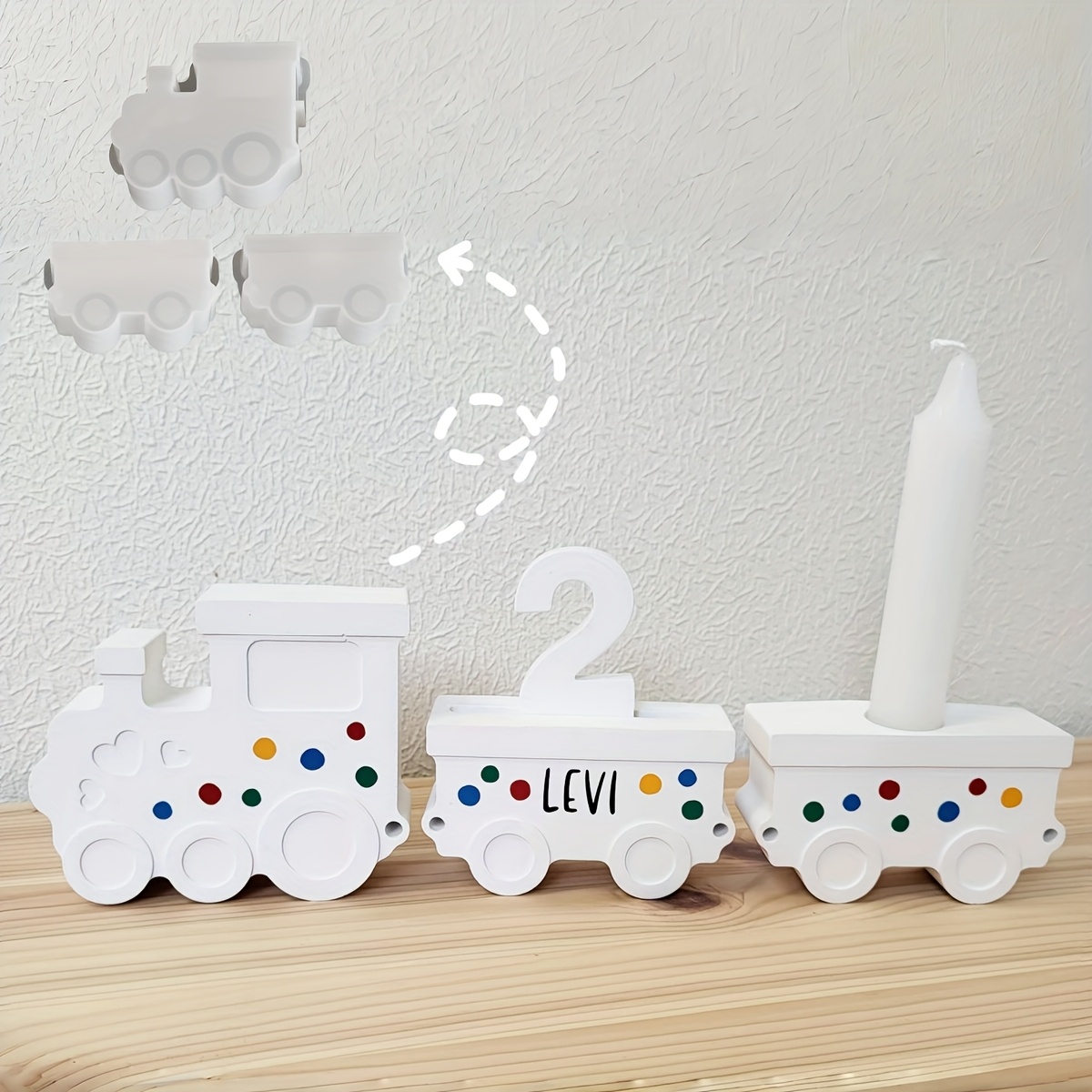 Train Set Resin Silicone Molds - Candle Making Set review and price