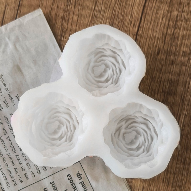 3pcs/set Peony Flower Candle S - Candle Making Set review and price