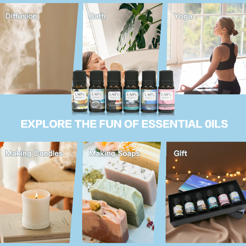 6x10ML Summer Essential Oils S - Candle Making Oil Scents review and price
